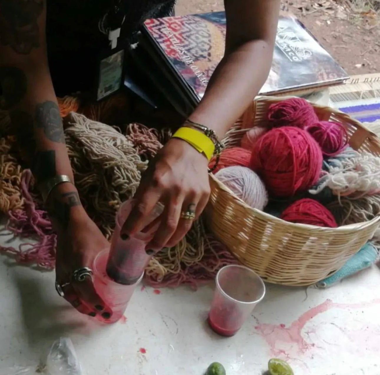 TINTES TEXTILES FÚNGICOS