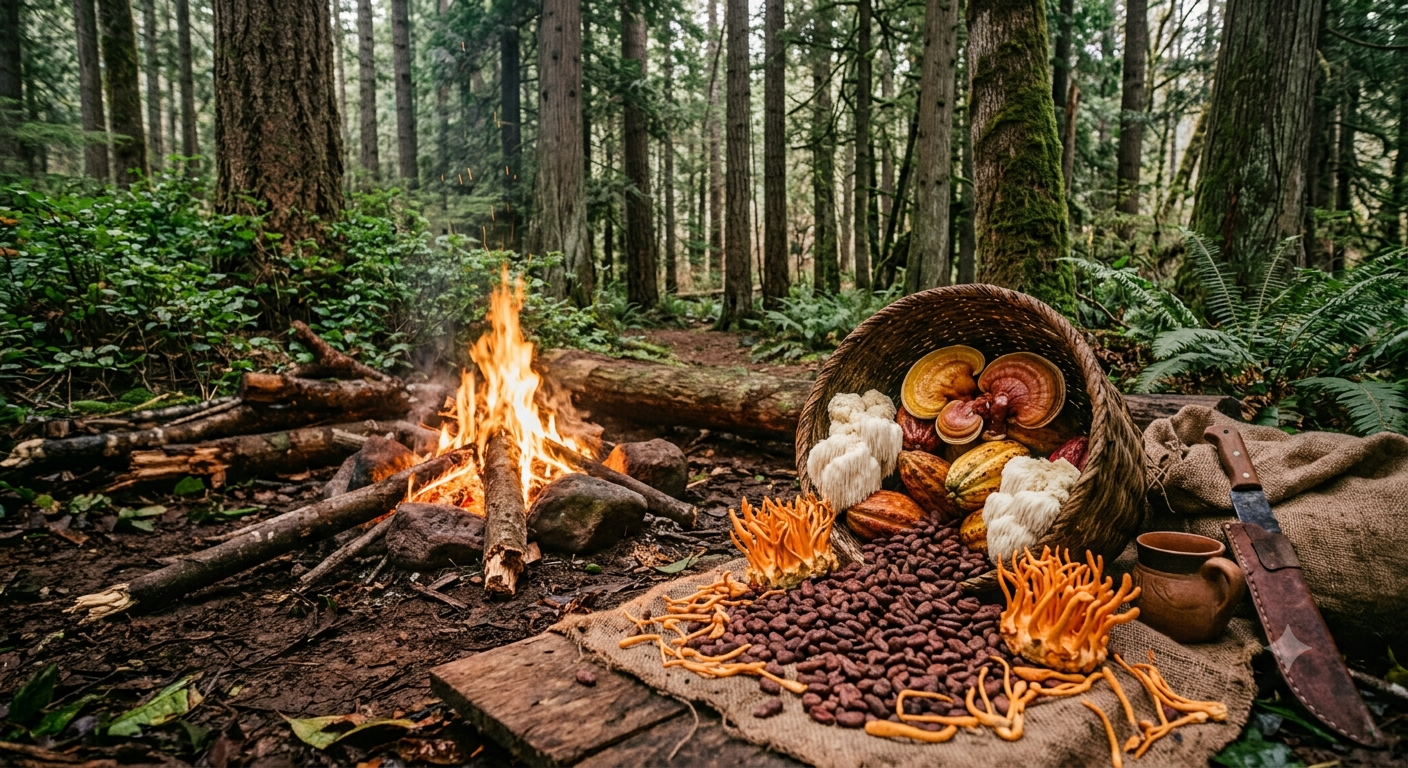 TALLER: Ceremonia de cacao con hongos Por Ksenia Klimov